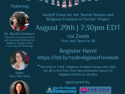 Reclaiming Real Religious Freedom Event